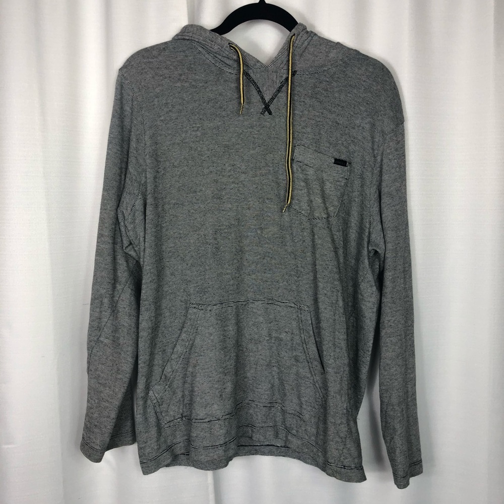 O’Neil Striped Hoodie Pockets M